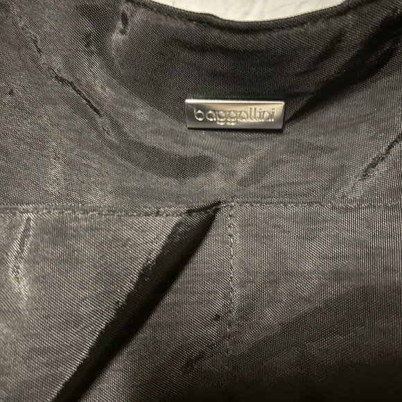 Baggallini Black Travel Baby Work Gym Nylon Tote Bag with Tons of Organization - Picture 3 of 6